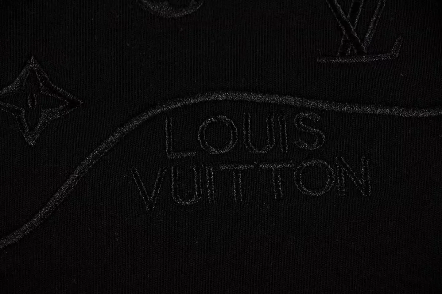 🅿️160 Style: 2026 new Louis Vuitton short-sleeved T-shirt Material: High version 300g double yarn combed cotton Size: S～XL Color: Black Style number: Z030